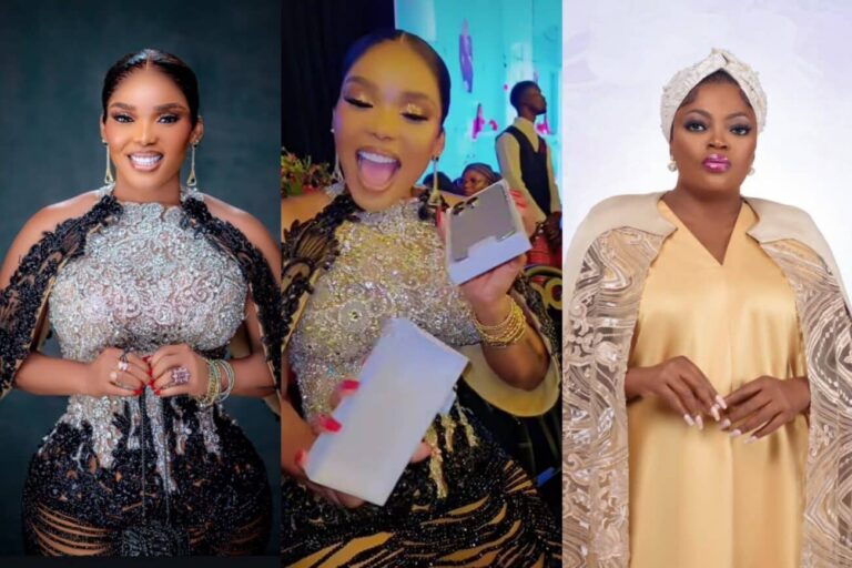 Iyabo Ojo hails Funke Akindele for gifting her a brand new iPhone