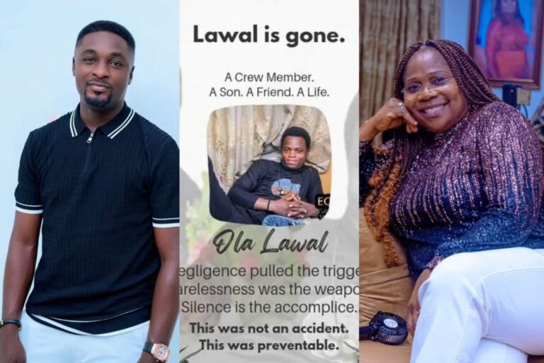 Adeniyi Johnson calls out filmmaker over the death of upcoming actor, Ola Lawal